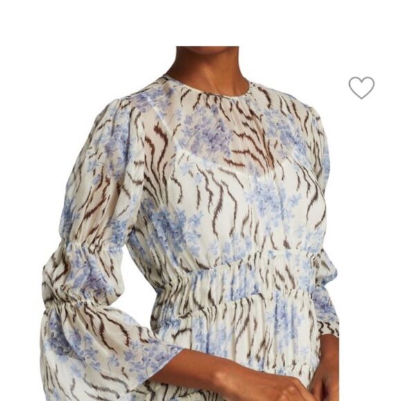 Cinq à Sept 100% silk Dress, US8 - Picture 4 of 14